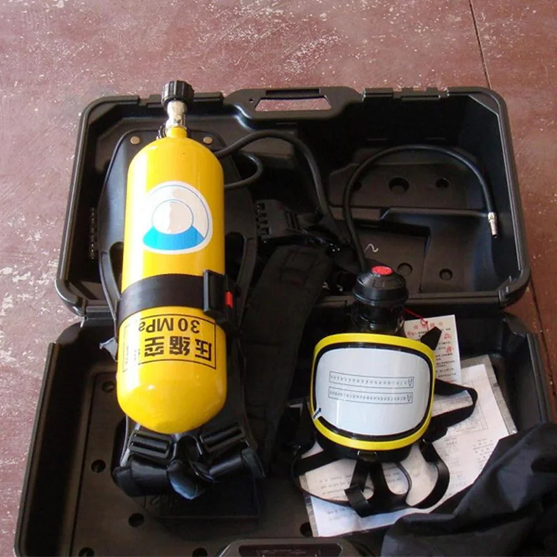 5/6/6.8/9L Self-contained Air Breathing Apparatus for fire-fighting Equipment SCBA/EEBD