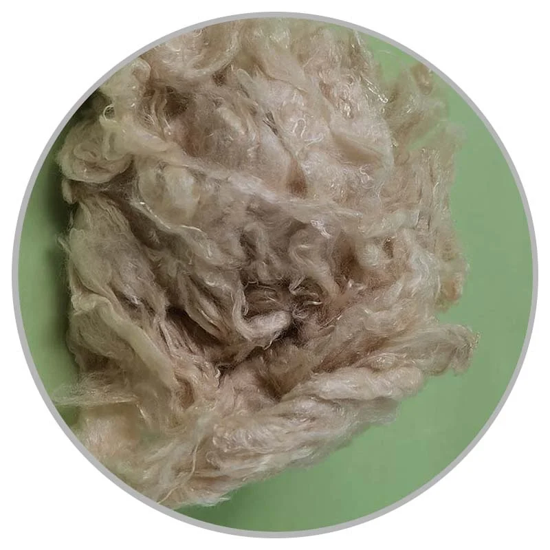 high quality ecofriendly raw pure bamboo fiber for bamboo fiber blanket