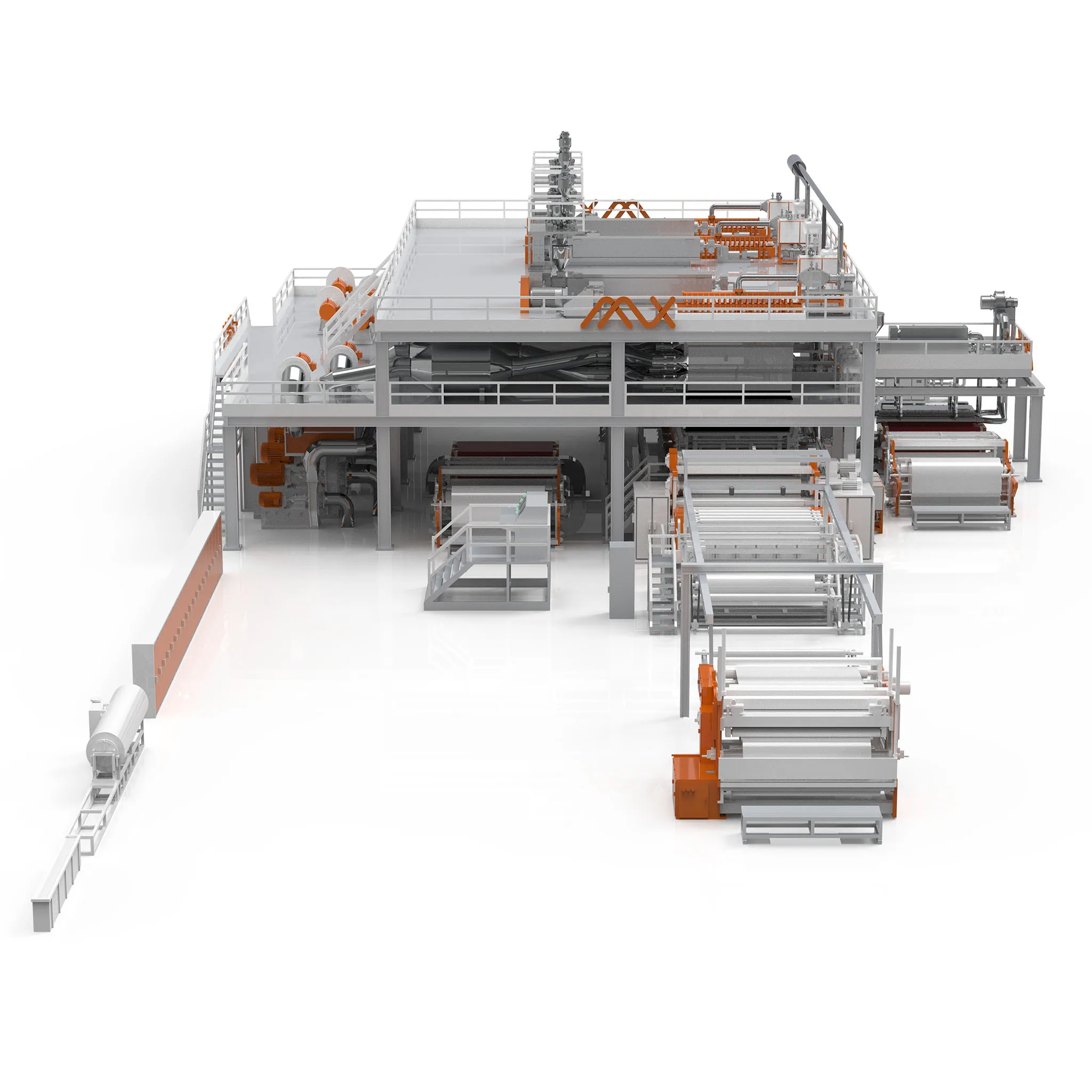 AZX Spunmelt Non Woven Fabric Making Machine Price nonwoven machinery for manufacturing