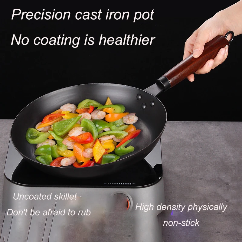 Reliable cast iron wok non-rusting stylish premium wok burner gas stove