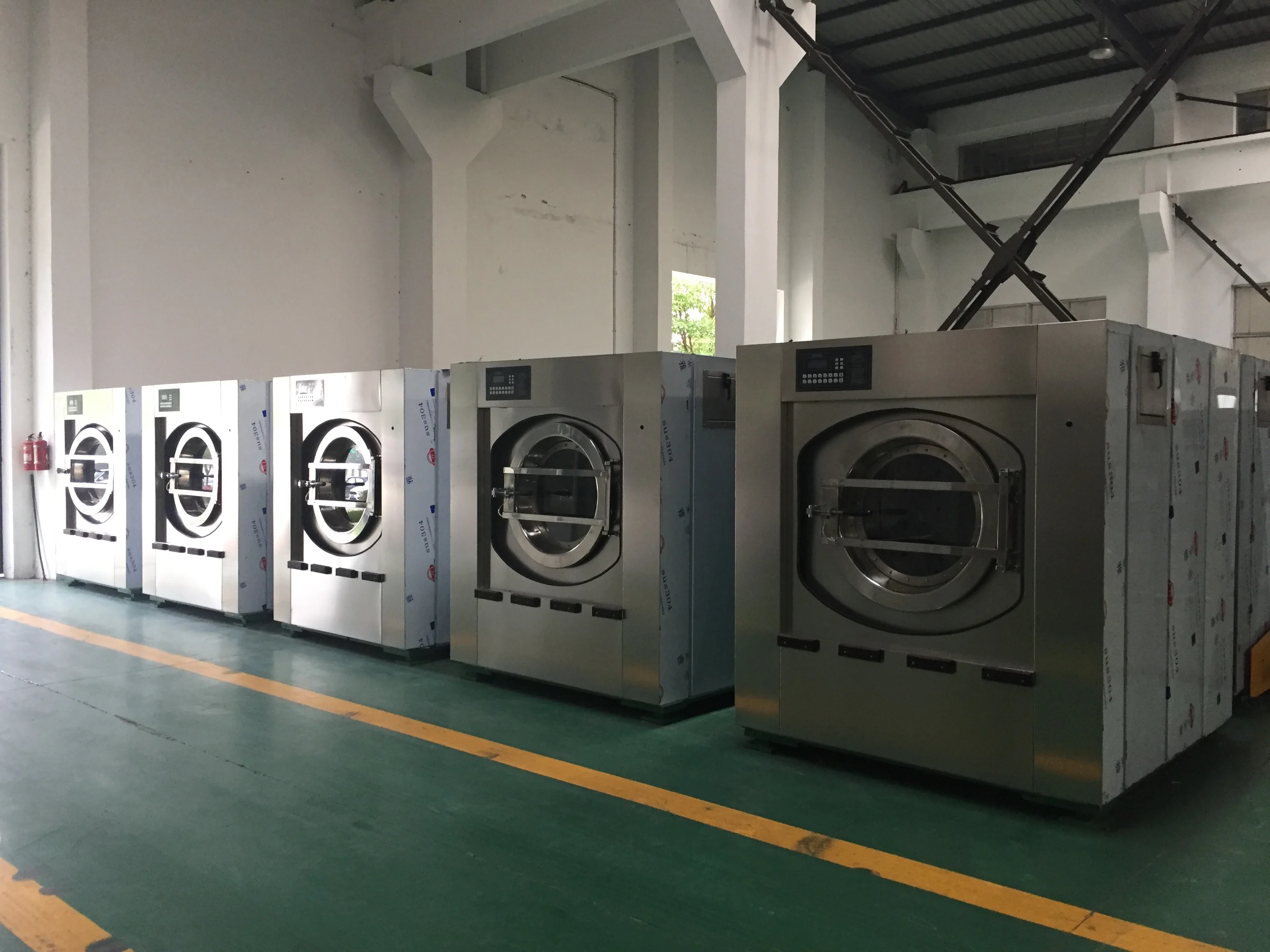 100kg Laundry clothes washer extractor machine for commercial use
