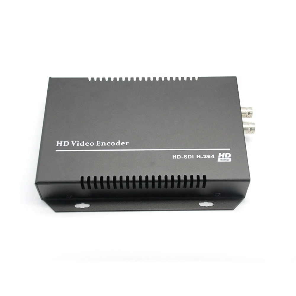 H.265 H.264 encoder sdi to ethernet 1080p hd sdi iptv rtmp encoder for live streaming broadcast media server video encoder