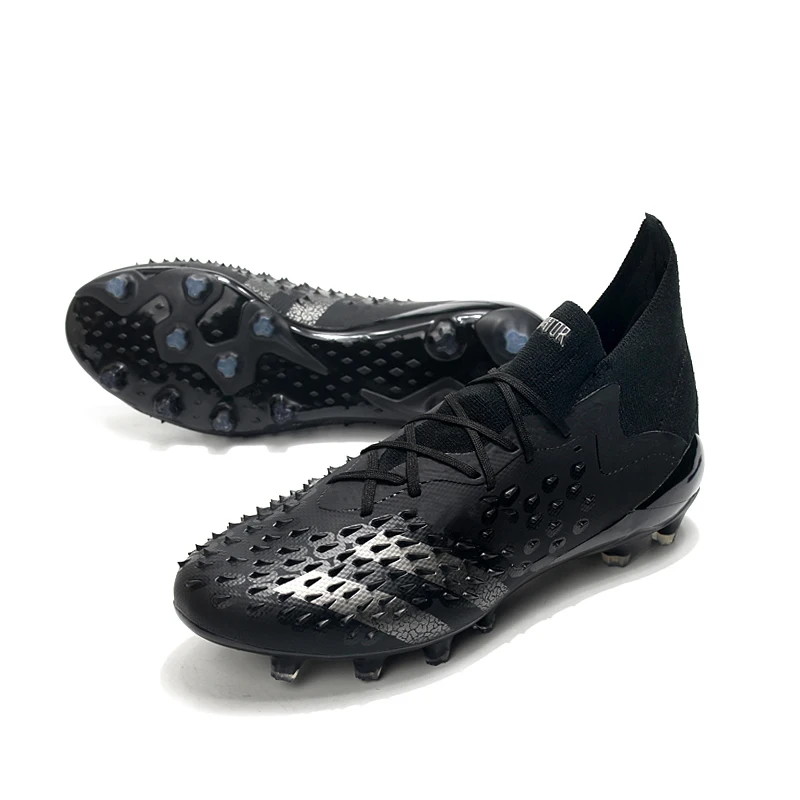 Customize Superstar Top Quality Soccer Shoes For Men cleats Football Boots Spikes soulier de foot nemeziz chuteira society FG