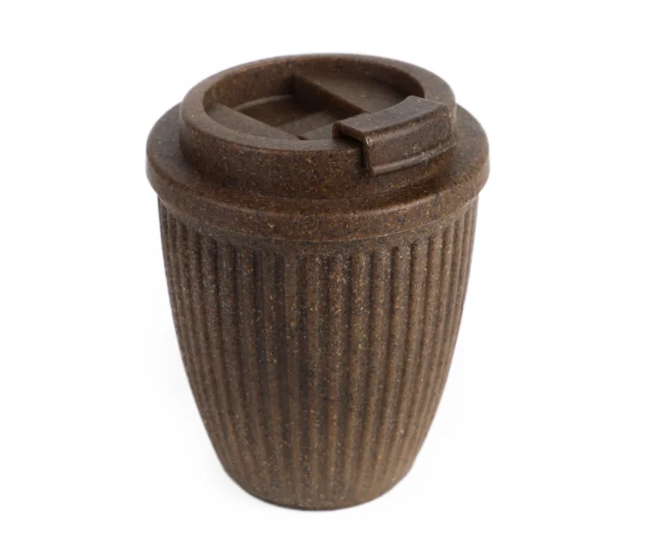 Customized Mug Biodegradable Coffee To Go Eco-Friendly Coffee Grounds Travel Take Away Coffee Cups