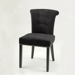 New Modern Button design Fabric Dining/ Living / Hotel Ring back chair (KY-3205)