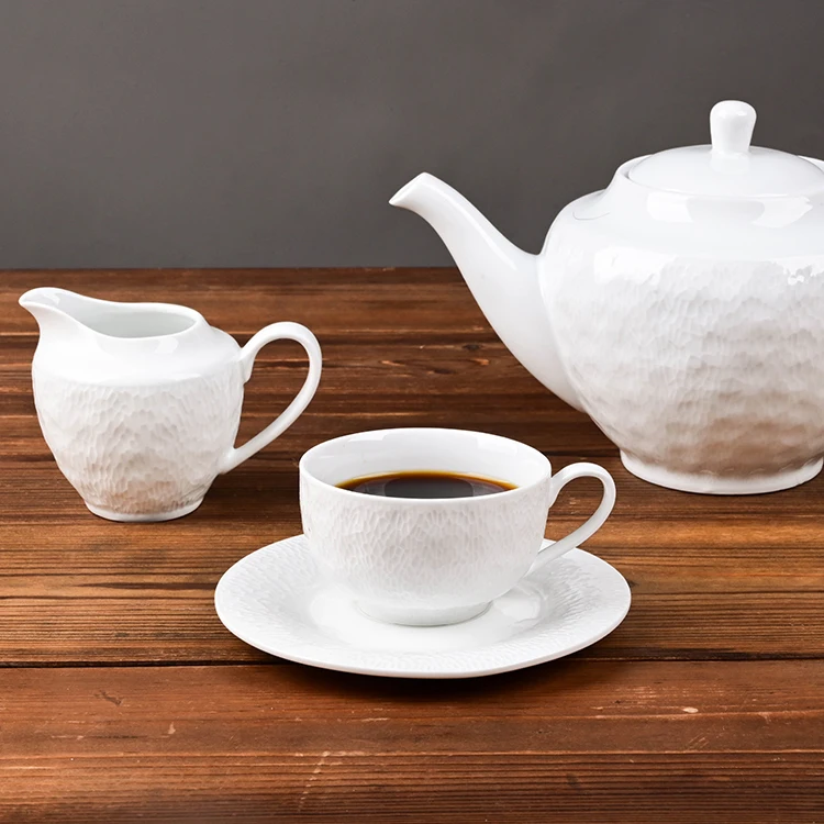 P&T dinnerwares Horeca wholesale plates ceramic ramen bowl luxury tableware set white dinner plate dishes for kitchen and home