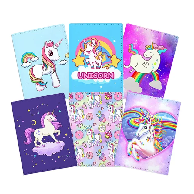 New products custom cute fluffy unicorn lock diary princess notebooks for children Plush Diary Notebook