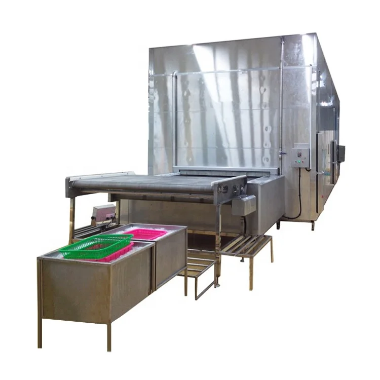 iqf quick freezing machine processing shrimp machine