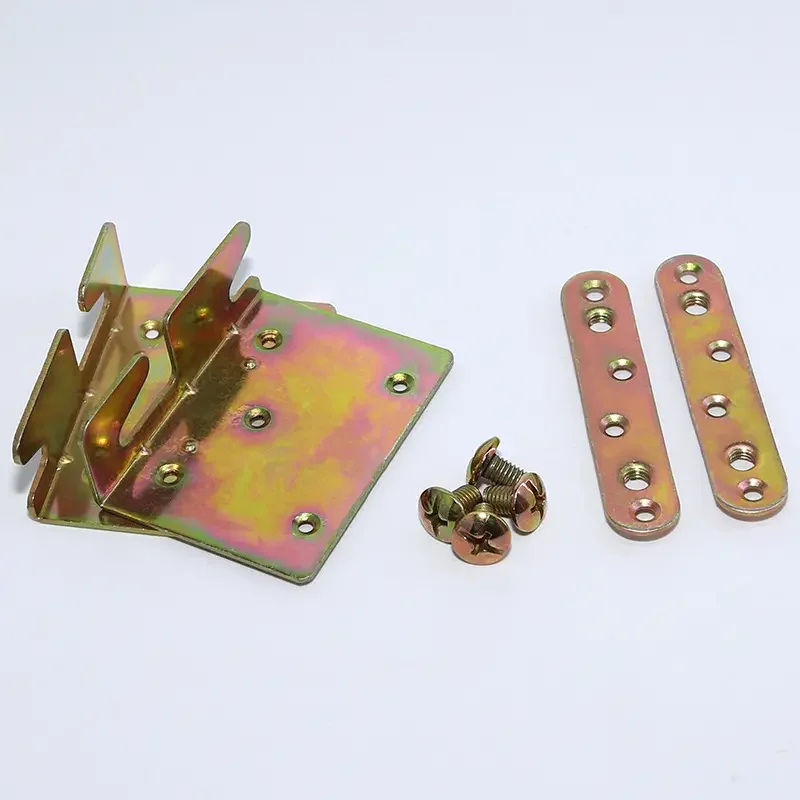 Factory direct sale right angle sofa bed bracket for connection