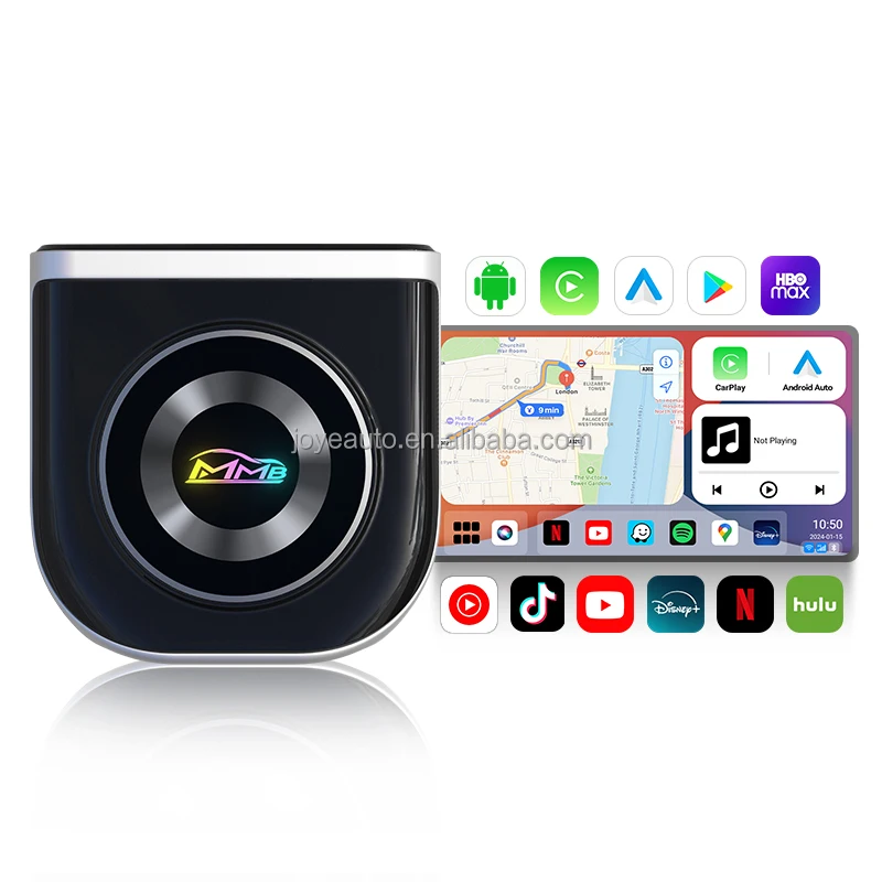 MMB carplay ai box android auto dongle 8G+128GB Android 13 System Smart car play box wireless media carplay adapter Q5H