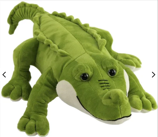 Custom stuffed soft animal big eyes crocodile dolls alligator plush Toy