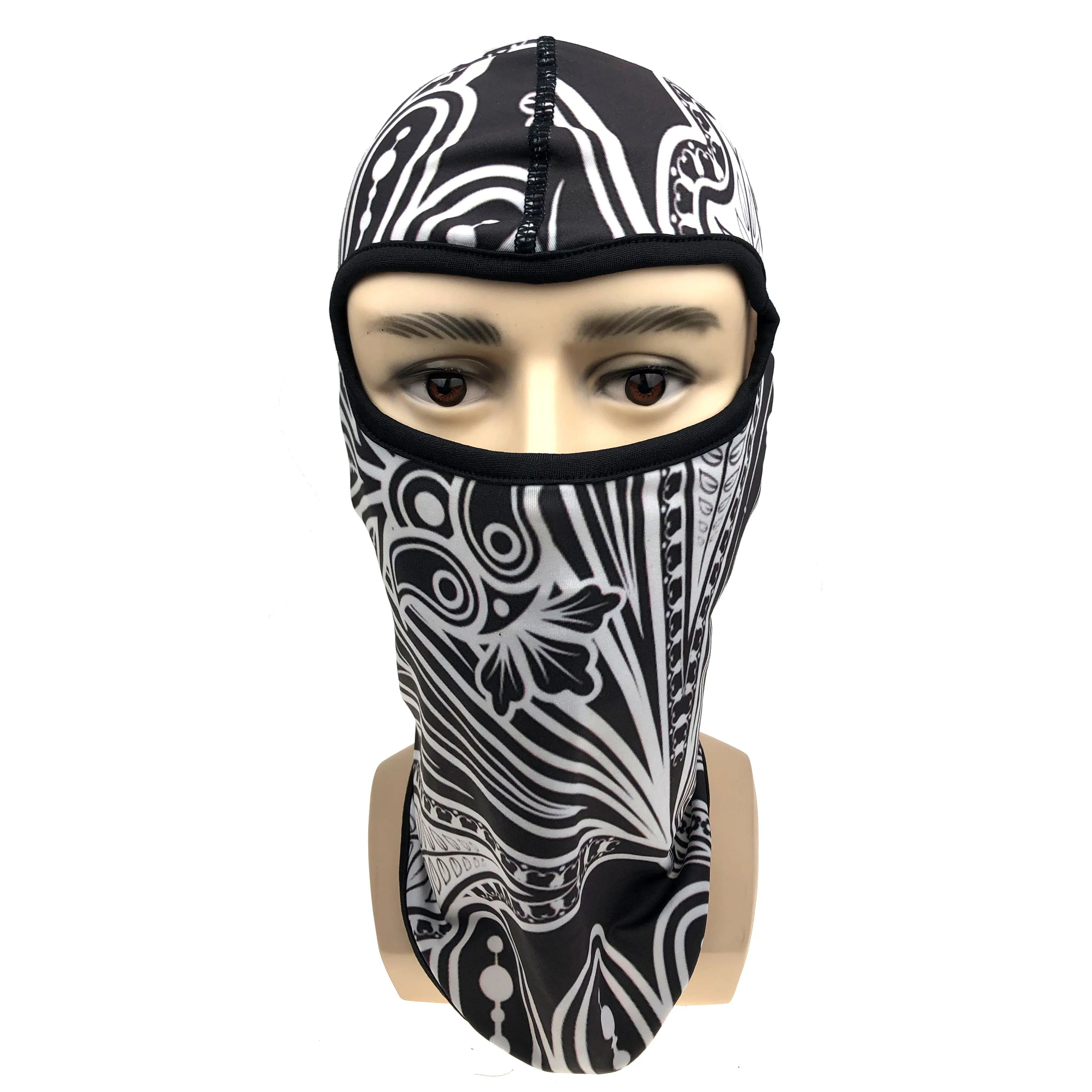 Wholesale Cheap ski bandana 3 hole Knit Full Face Cover ski scarf balaclava designer hats