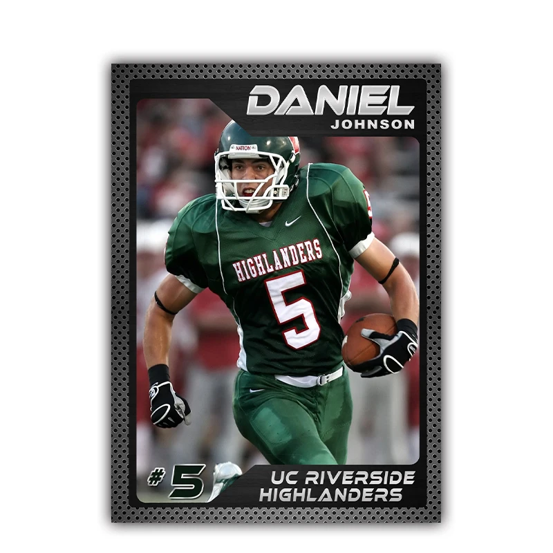 Printing Sports Basketball Soccer Custom Anime Holographic Trading Card Game With Foil Packaging