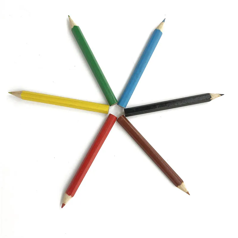 Bulk Price Mini Color Pencil Set Wholesale, Wholesale Children Color Pencil Wooden