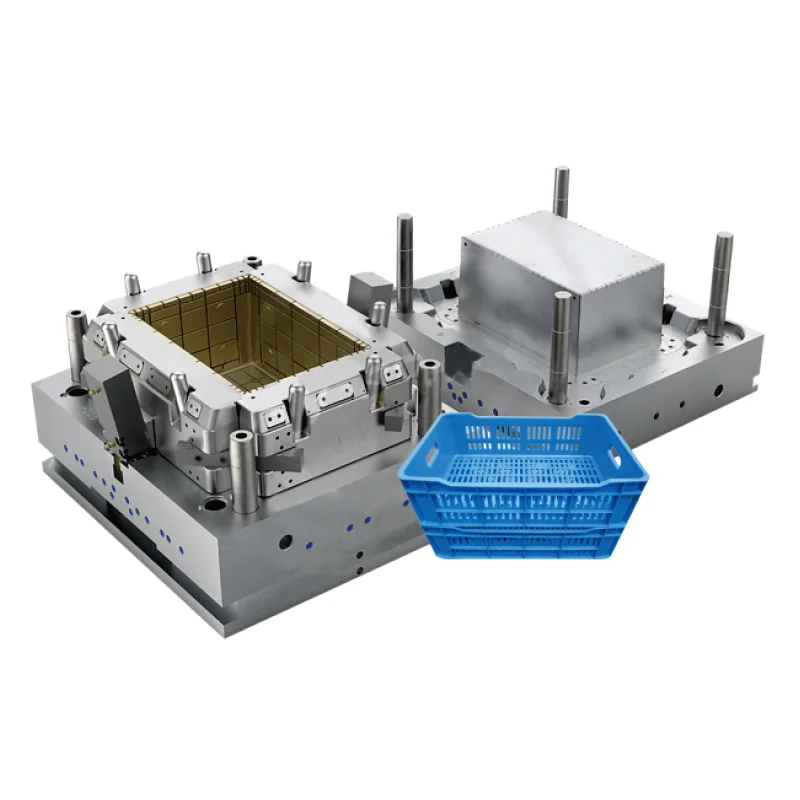 Good Price 2 Languages Quick Molding Moulding Machine for Plastic Fruit Basket