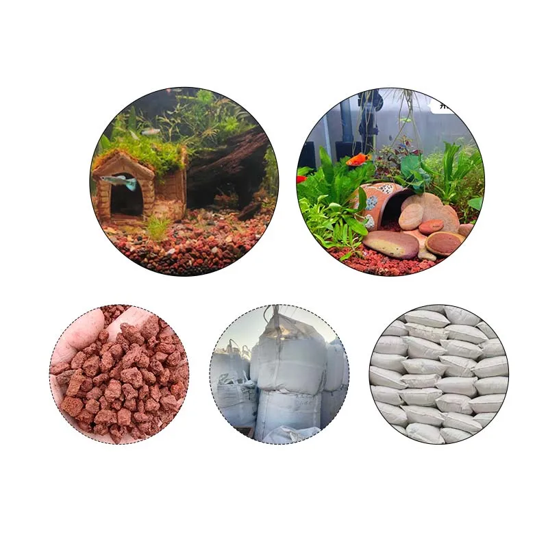 Wholesale Natural Stone Volcanic Lava Thermal Insulation Fireproof Genre