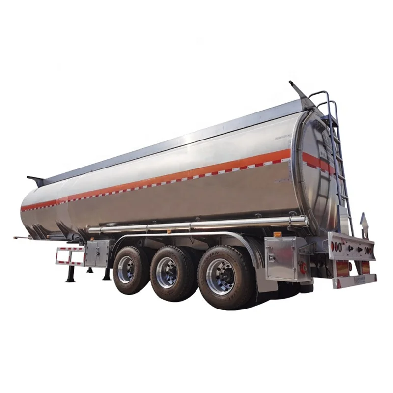China manufacturer aluminum fuel tank semi truck trailer price in Uganda