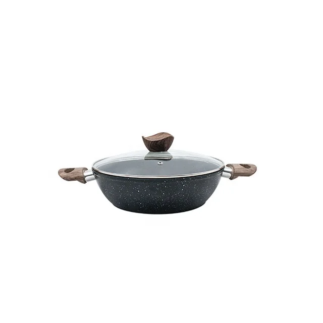 Wholesale High Quality Graphene Uniform Rapid Heating Non-Stick Skillet Wok Soup Pot Set