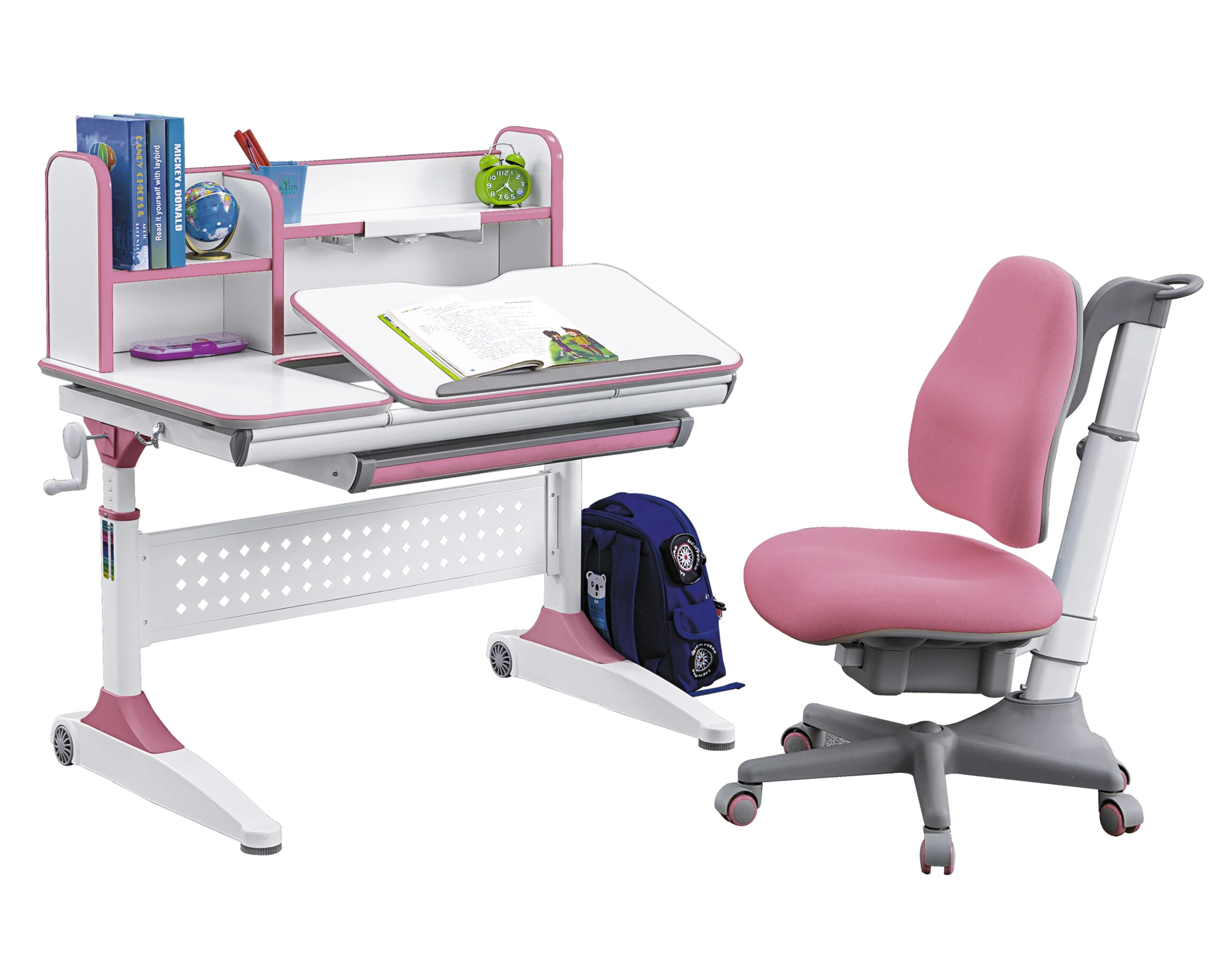 Детский учебный стол для выращивания, многофункциональный регулируемый стол для детей