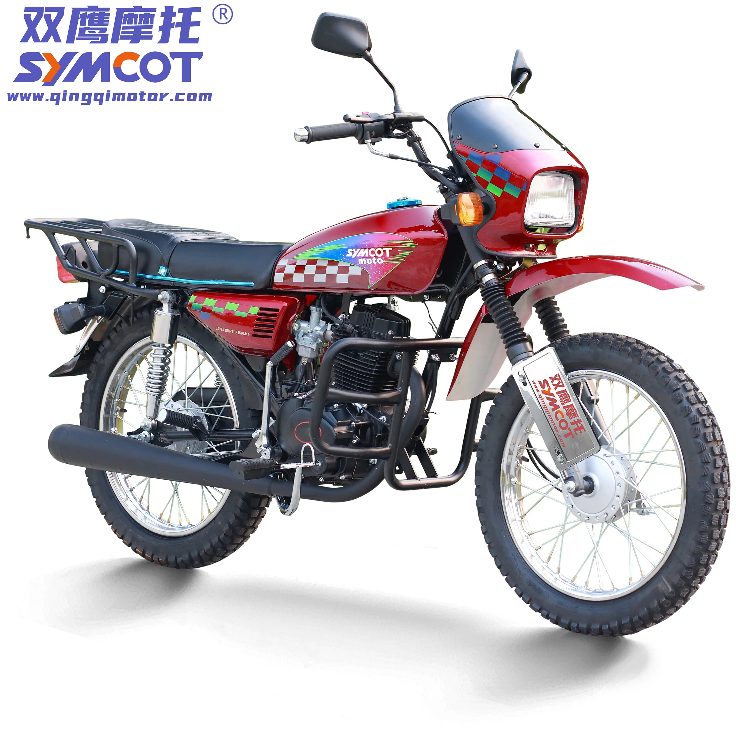 CG150 CG125 CG200 model with cross tire high front fender headlight with fairing square headlight for High quality ready for