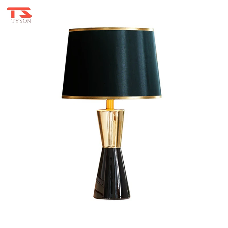 Post Lighting Luxury Decorated Iron Modern Table Lamp For