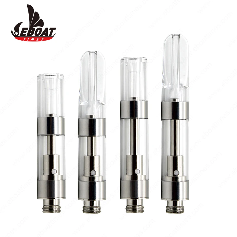
Eboattimes Clear Round tip e sigaret electronic cigarette cbd carts 