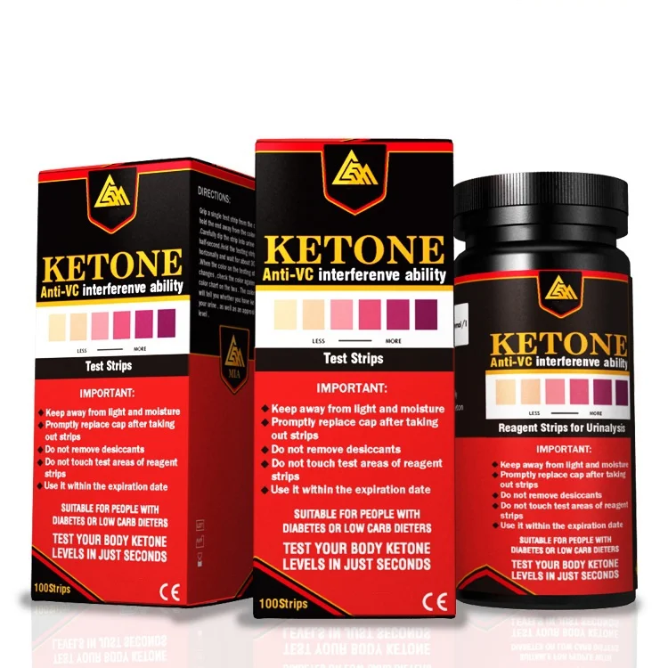 Urinalysis Ketone Test strips for loss weight