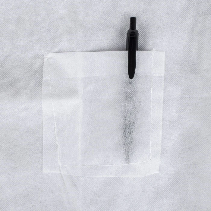 ISO13485 Certified Disposable Cheap Non-woven Children Lab Coat Visitor Coats for Kids