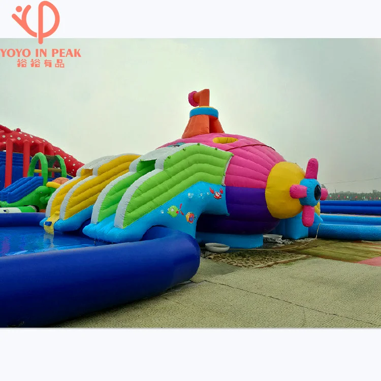 Outdoor Inflatable Water Slides Wholesale Water Inflatable Water Park Prices