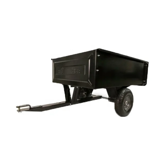 
Removable dump cart garden trailer mower trailer for any outside tractors 