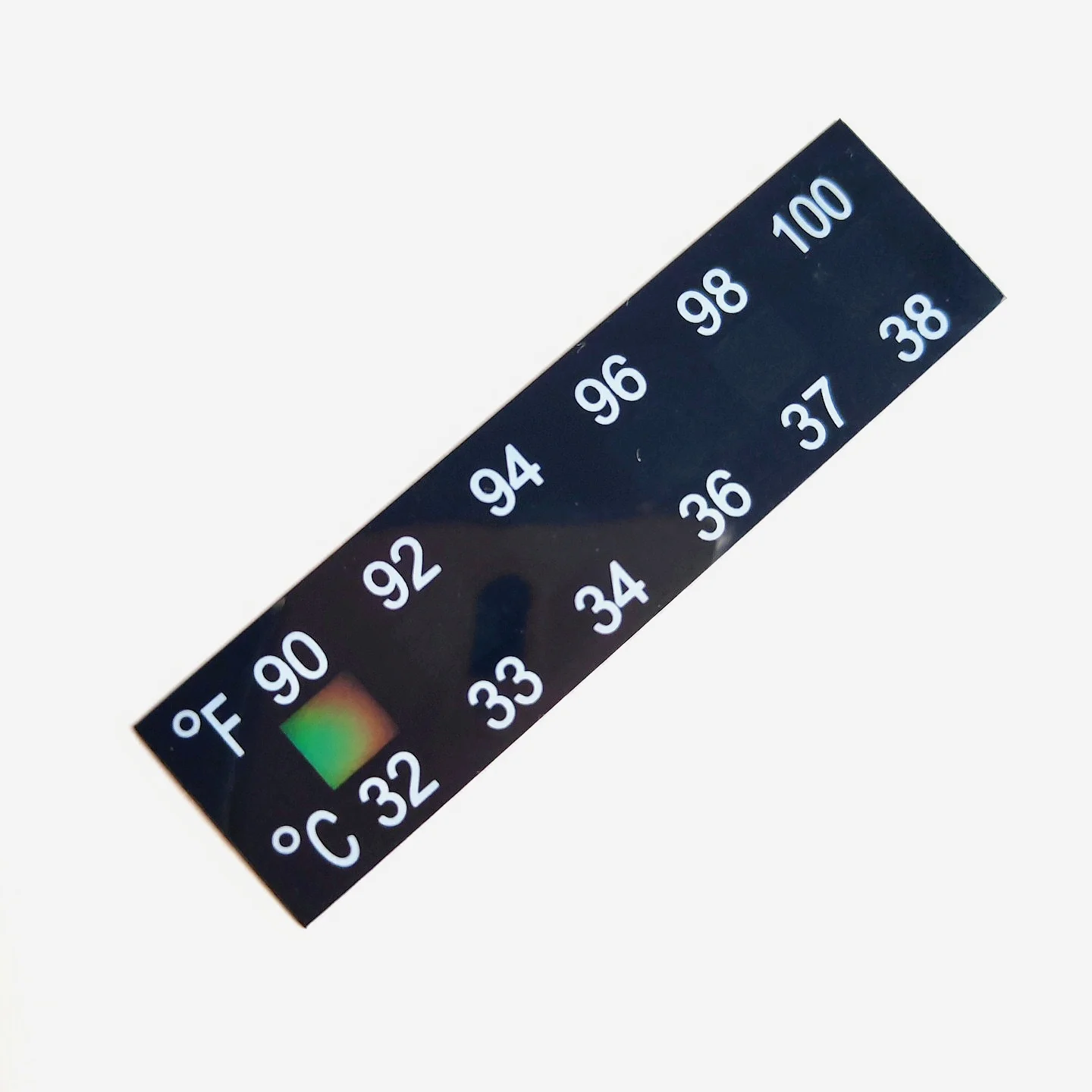 Wholesale 32-38C liquid crystal thermometers strips Temperature Crystal Digital Digital Lcd Thermometer  Customized Logo