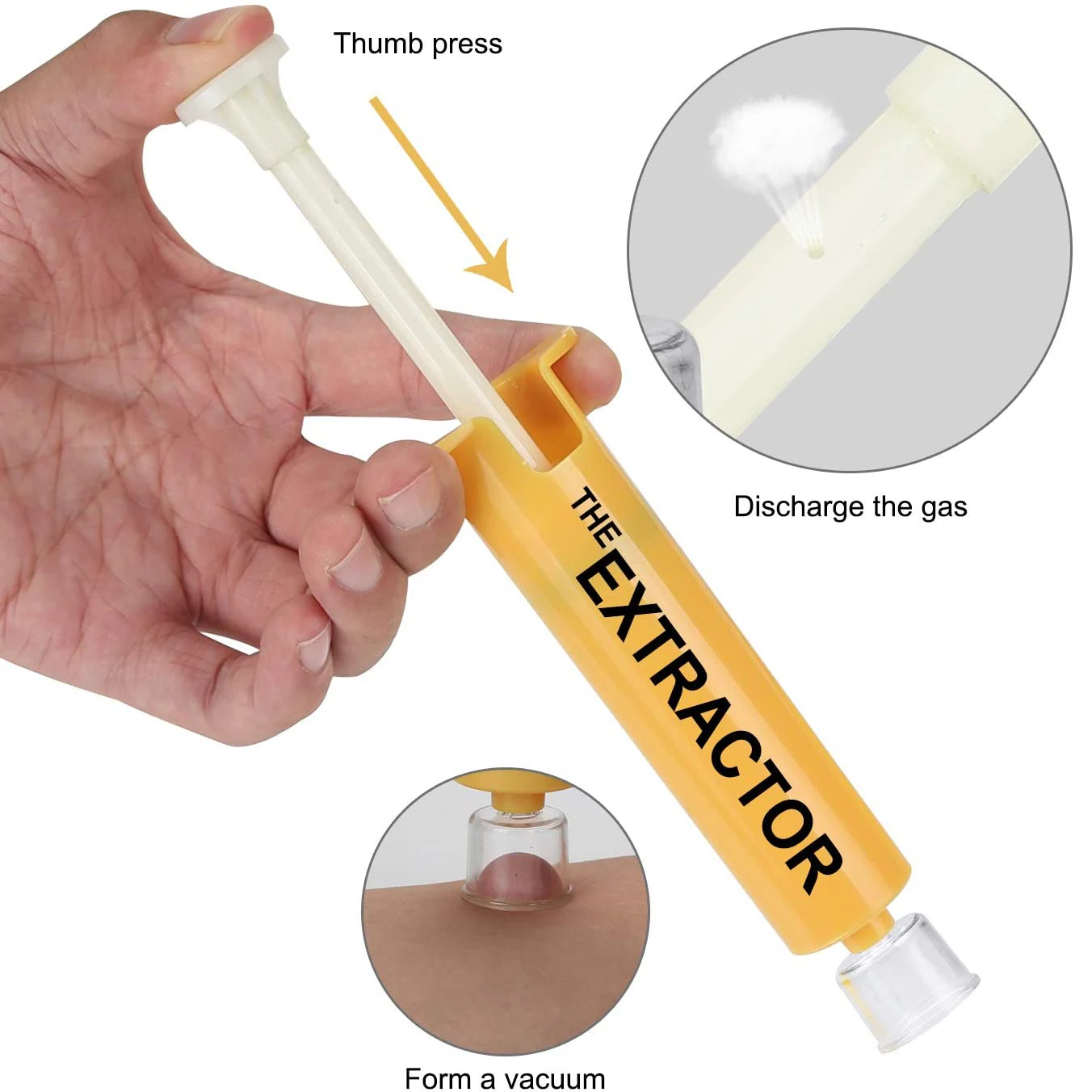 Snake Bite Bee Sting Kit Emergency Venom Extractor Suction Pump