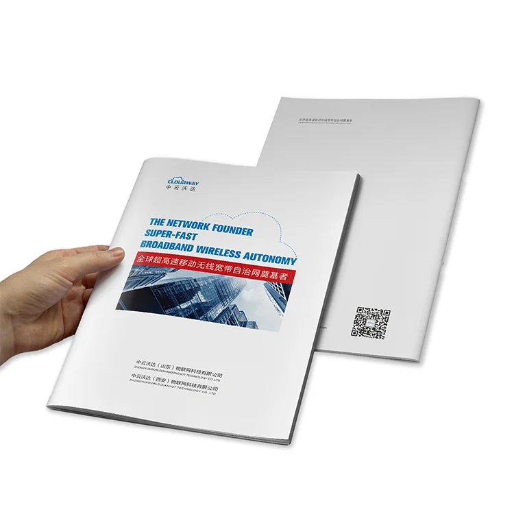 Professional print factory production custom color books A5/A4/A3 saddle stitching binding printing