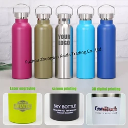 12oz 18oz 32oz 40oz Large Capacity Water Bottle Travel Sport Thermal Flask Stainless Steel Vacuum Insulated Hydroes Thermos Mug