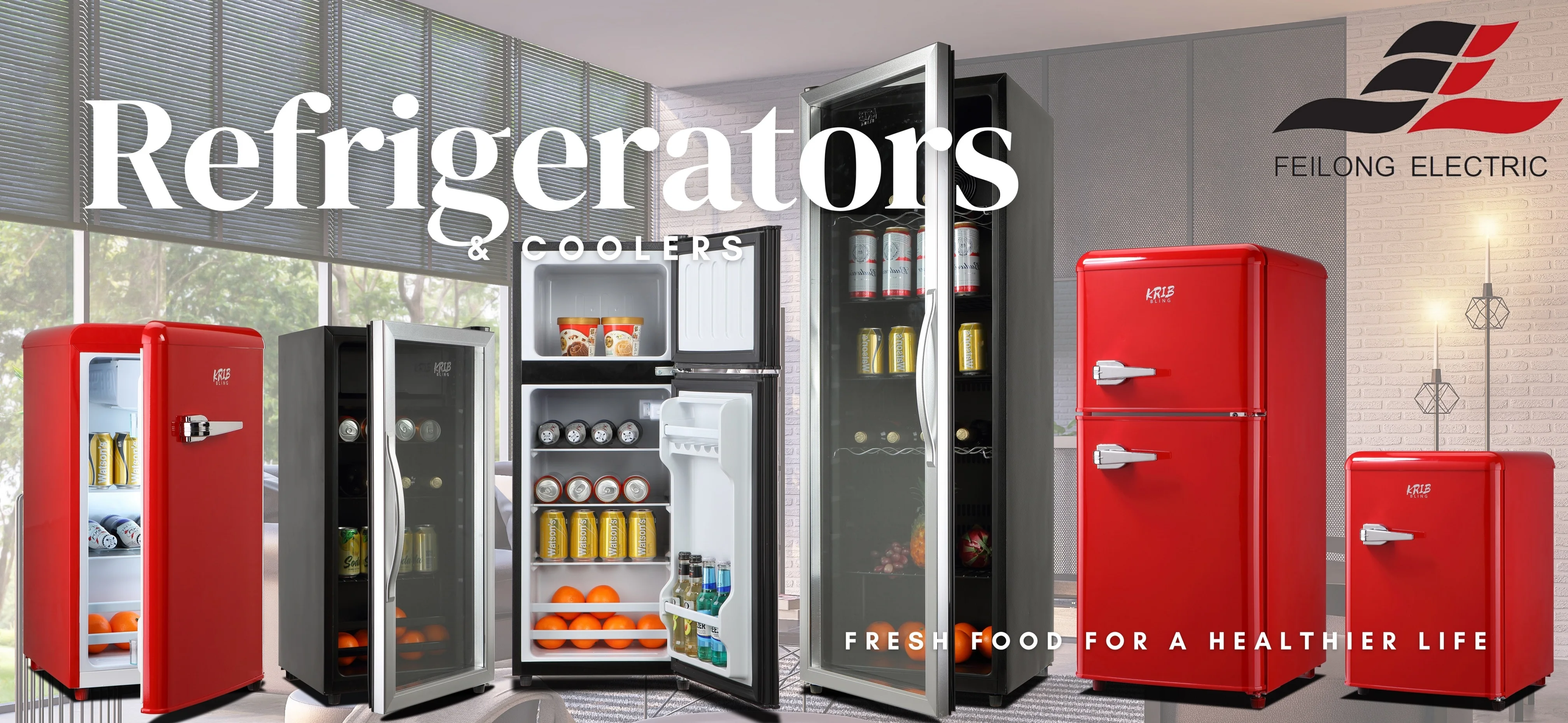 air conditioning parts small refrigerator four doors 360L No frost refrigerator small refrigerator