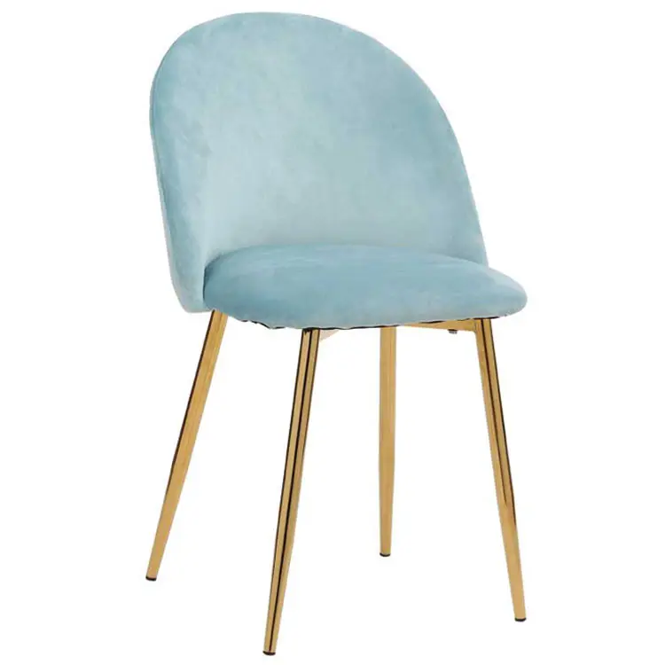 Free Sample Green Modern Wholesale Elegant Luxury Gold Ghost Celadon Italian Antique Greer Comercial Velvet Dining Chair