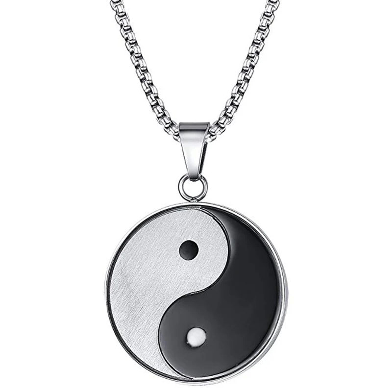 Fashion  Hot Sales Yin Yang Amulet Pendant Chinese  Charm Necklace
