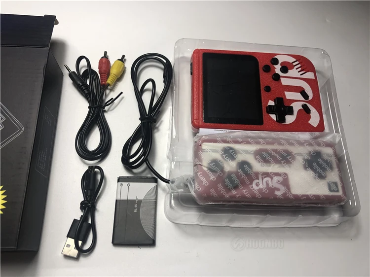 
400 in 1 Game Console 2 Player Game Box Retro FC Handheld Game Consola Sup For Gameboy 