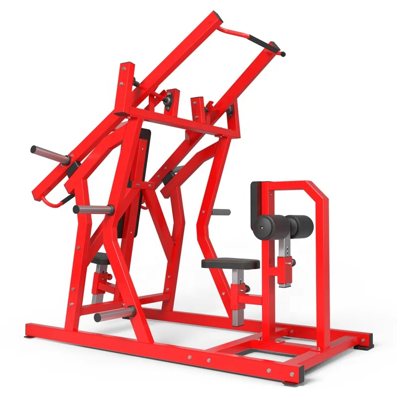 Gym Equipment Weight Machine Plate Loaded Dual Functional Iso-Lateral Chest Back For Sale