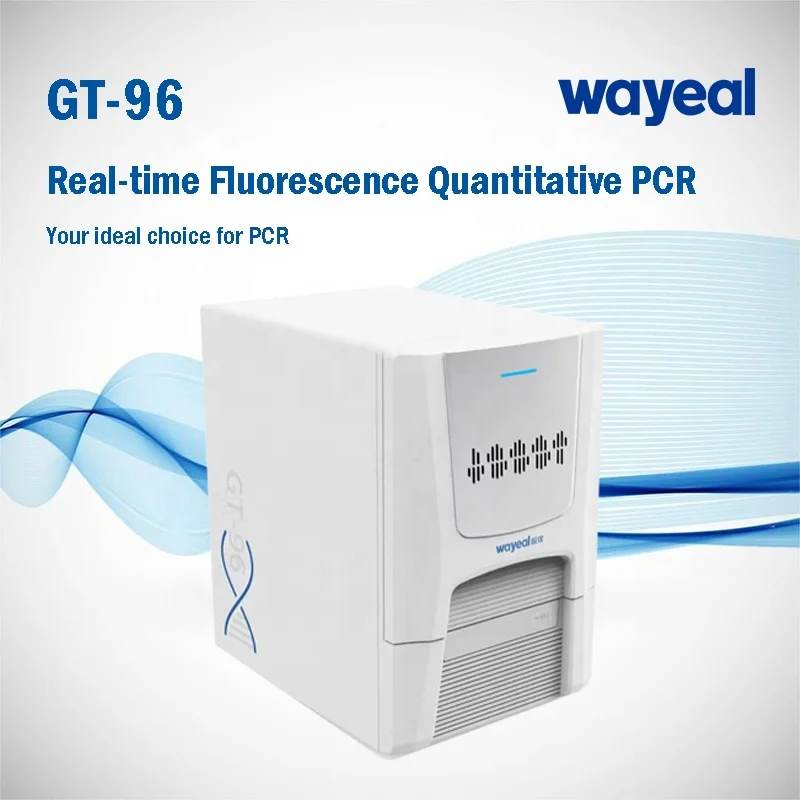 Wayeal GT-96 Real Time qPCR System Machine Quantitative Polymerase Chain Reaction Nucleic Acid Detection 96 Wells QPCR Machine