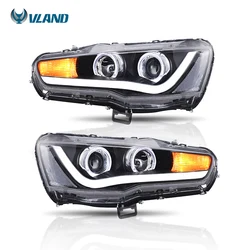 Vland factory wholesale manufacture  accessories car For lancer 2010-up led head lamp