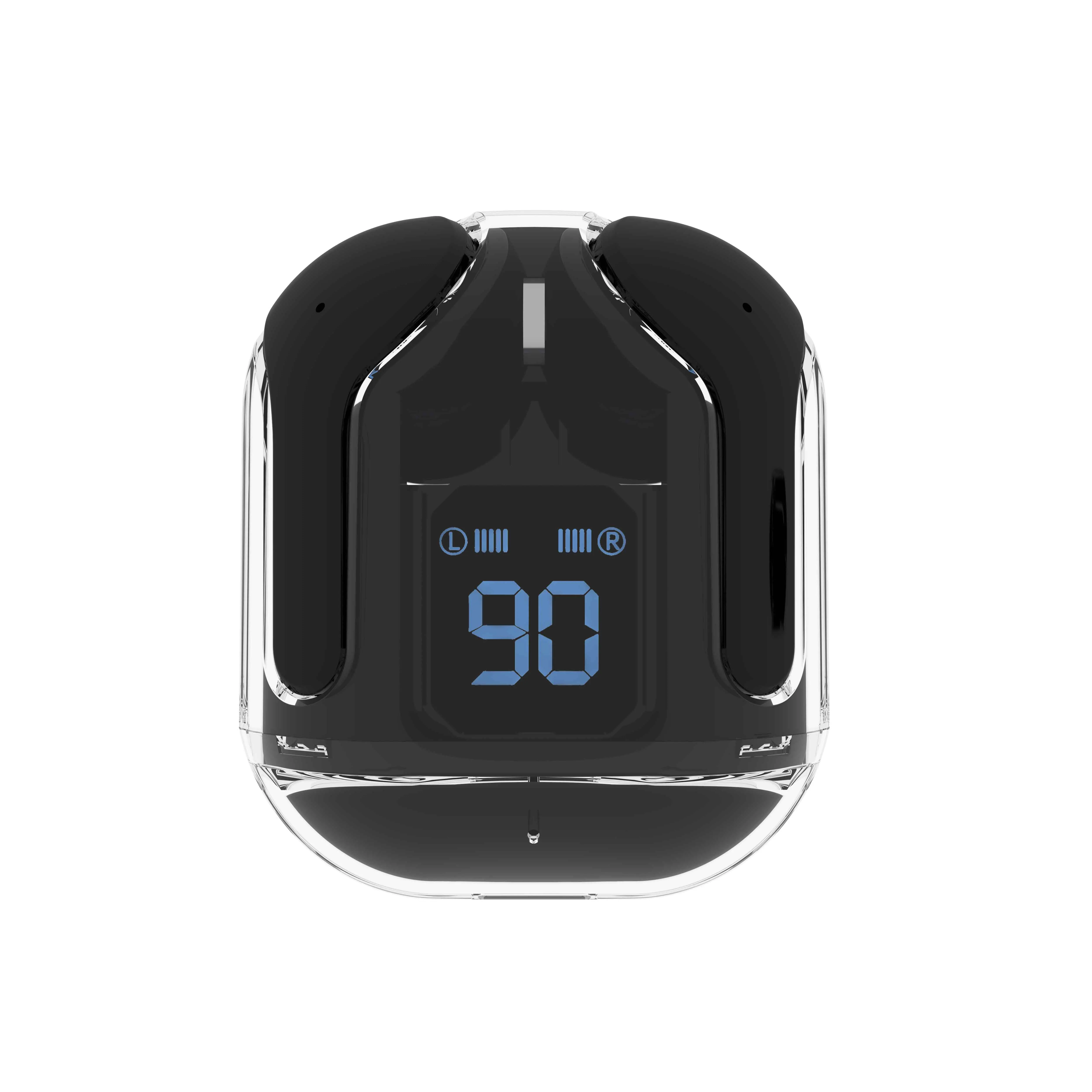 New Top Quality Active Noise Earbud & In-Ear Headphones Hifi Earbuds Wireless T6 Earphones Sport Headset Headphones