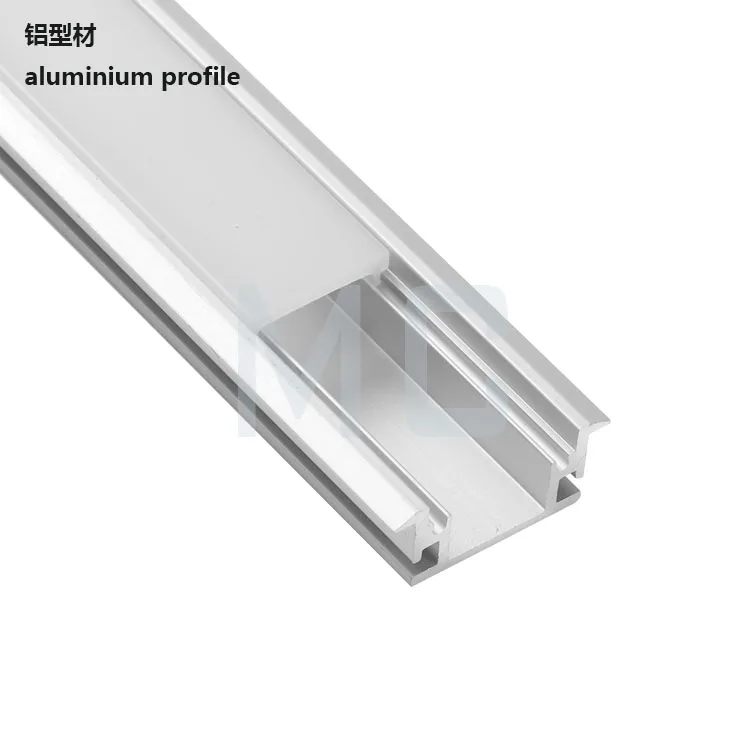 27X11mm LED underground lamp aluminum groove ,aluminum recessed profile alloy for inground/floor/wall/stair lighting