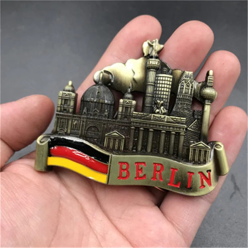 Германия Берлин коллекция немецкий символ 3D эпоксидный магнит на