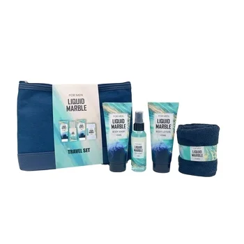 Luxury Bath and Body Gift Cosmetic Bag Bath Gift Set for men