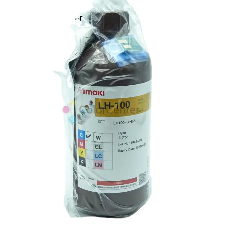 Являются оригинальными Mimaki LH100 LH-100 ультрафиолетовые чернила для UJF-A3FX / A3HG 1000 мл