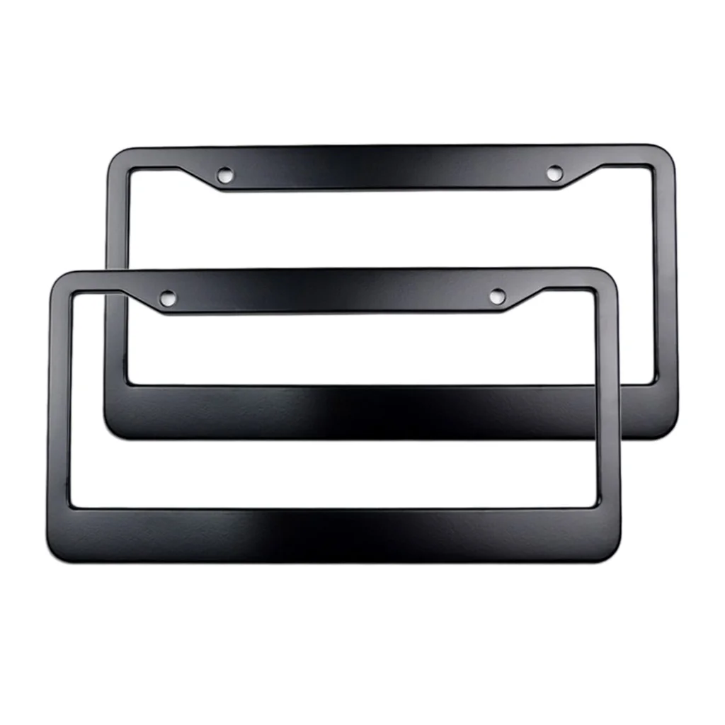 High Quality Motorcycle License Plate Frame Custom License Plate Frames Wholesale For Usa Canada