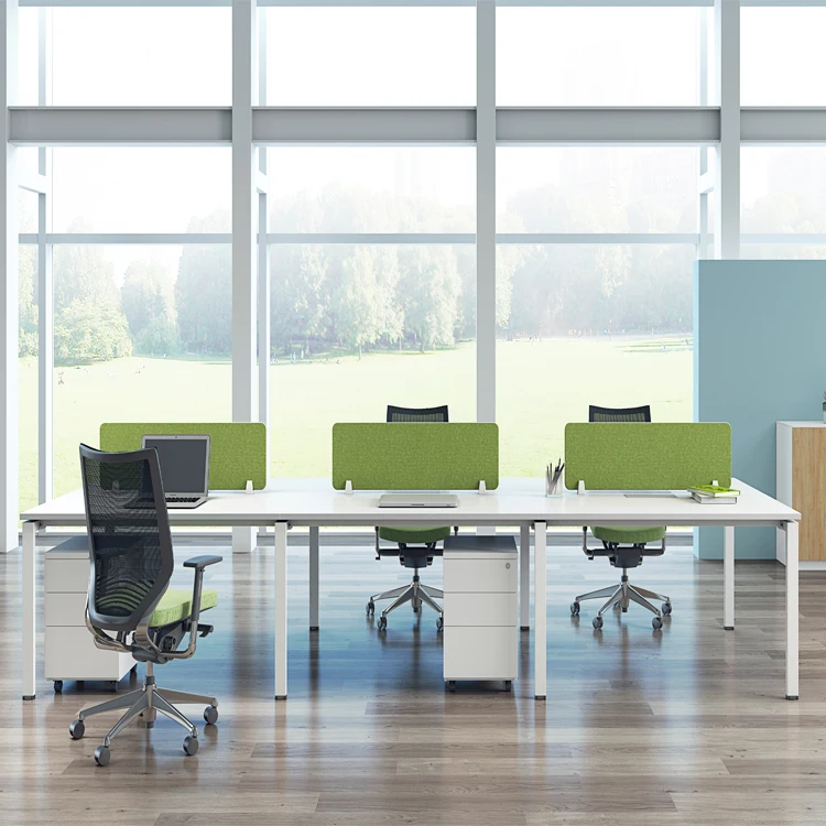 Стол настольная Рама L-образной формы сидя на рабочей станции угловой стол мебель металлический Железный офисный стол