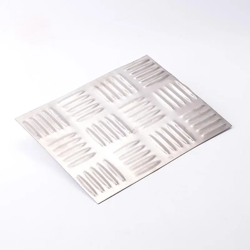 High-quality ASTM ANSI SUS 201 304 316 Checkered Non-slip Stainless Steel Kitchen Floor