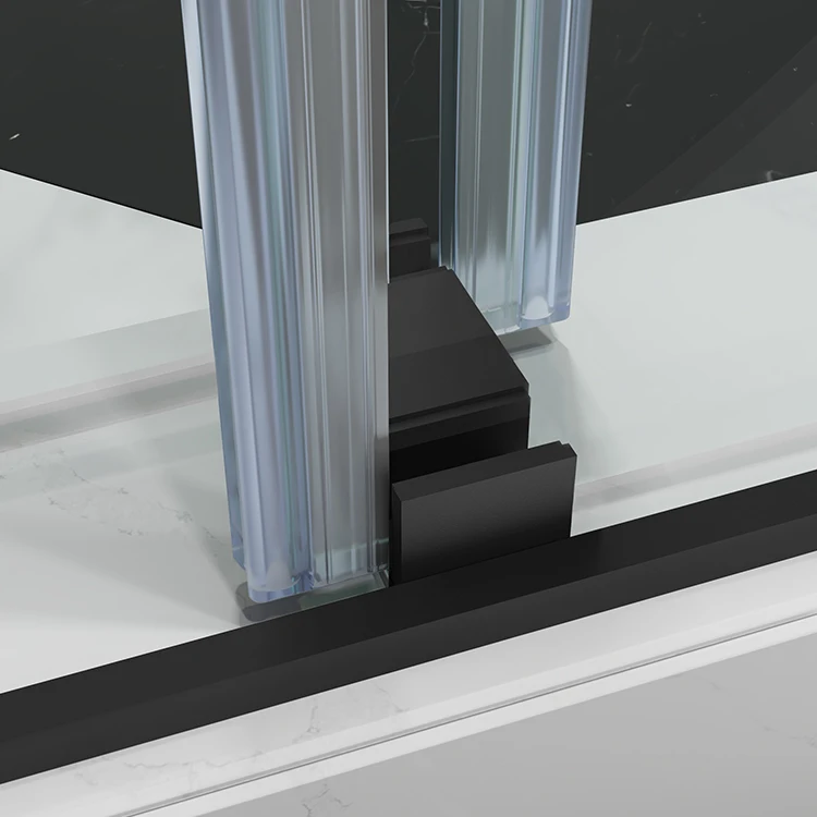 
Seawin Lifetime Warranty Luxury Frameless Bypass Sliding Tempered Glass Showers Doors 